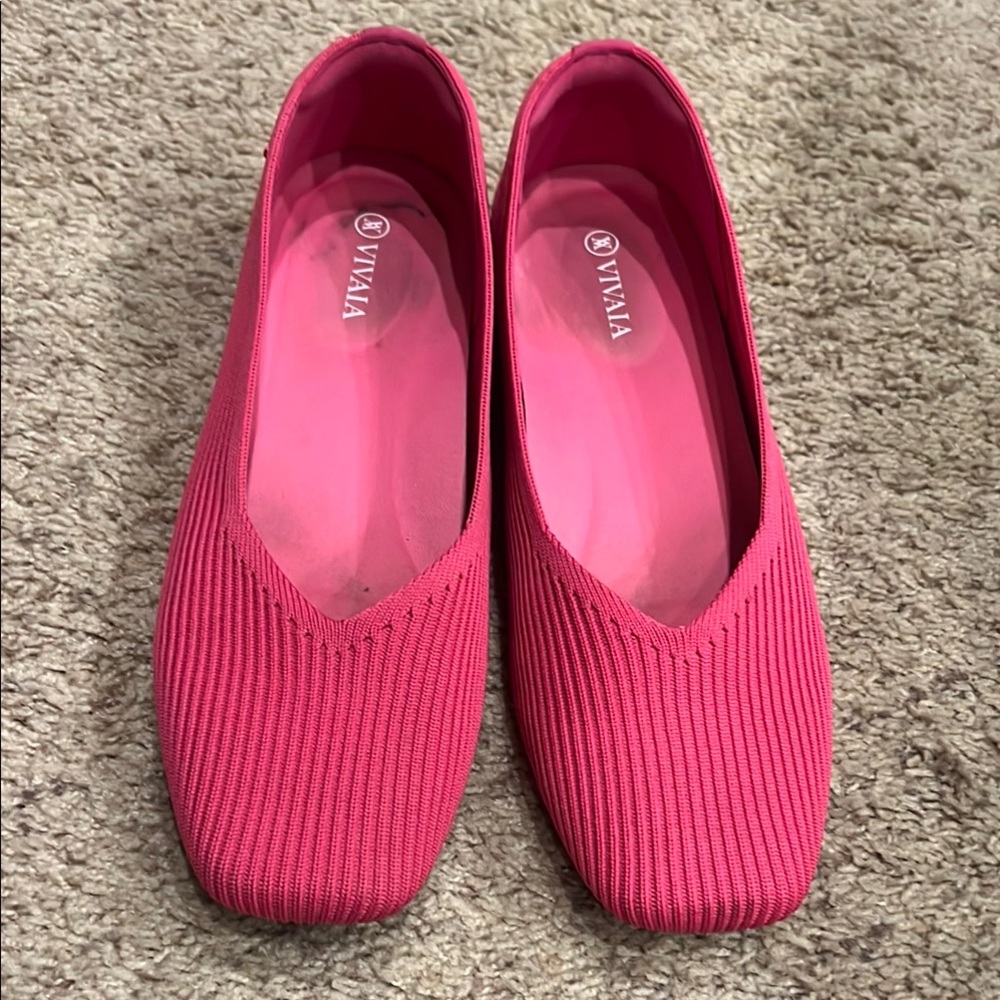 Vivaia Pink Flats